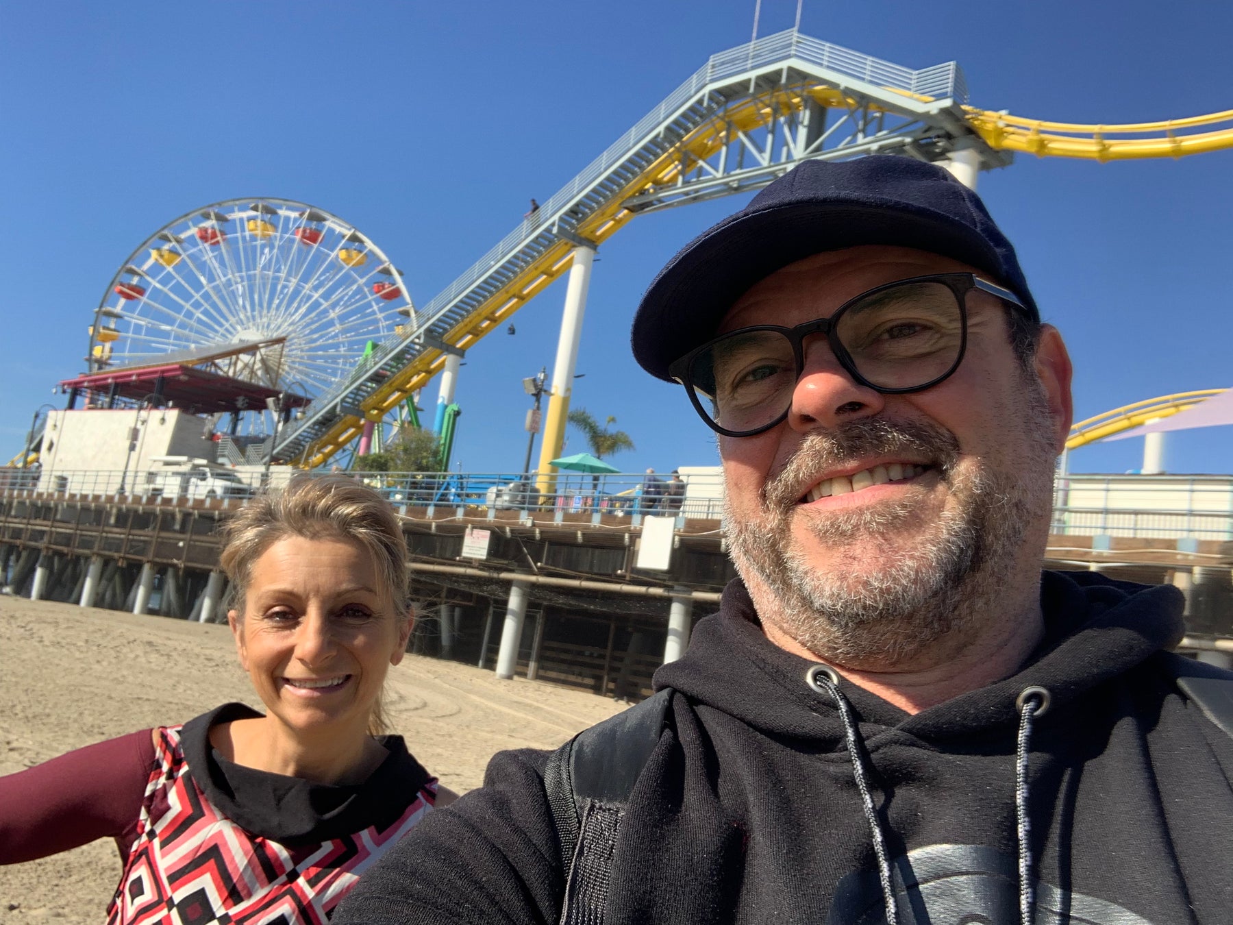 Laurent et Isabelle en Californie
