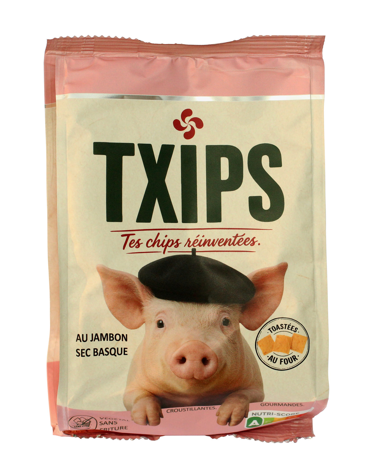 TXIPS au jambon sec Basque 80 grs