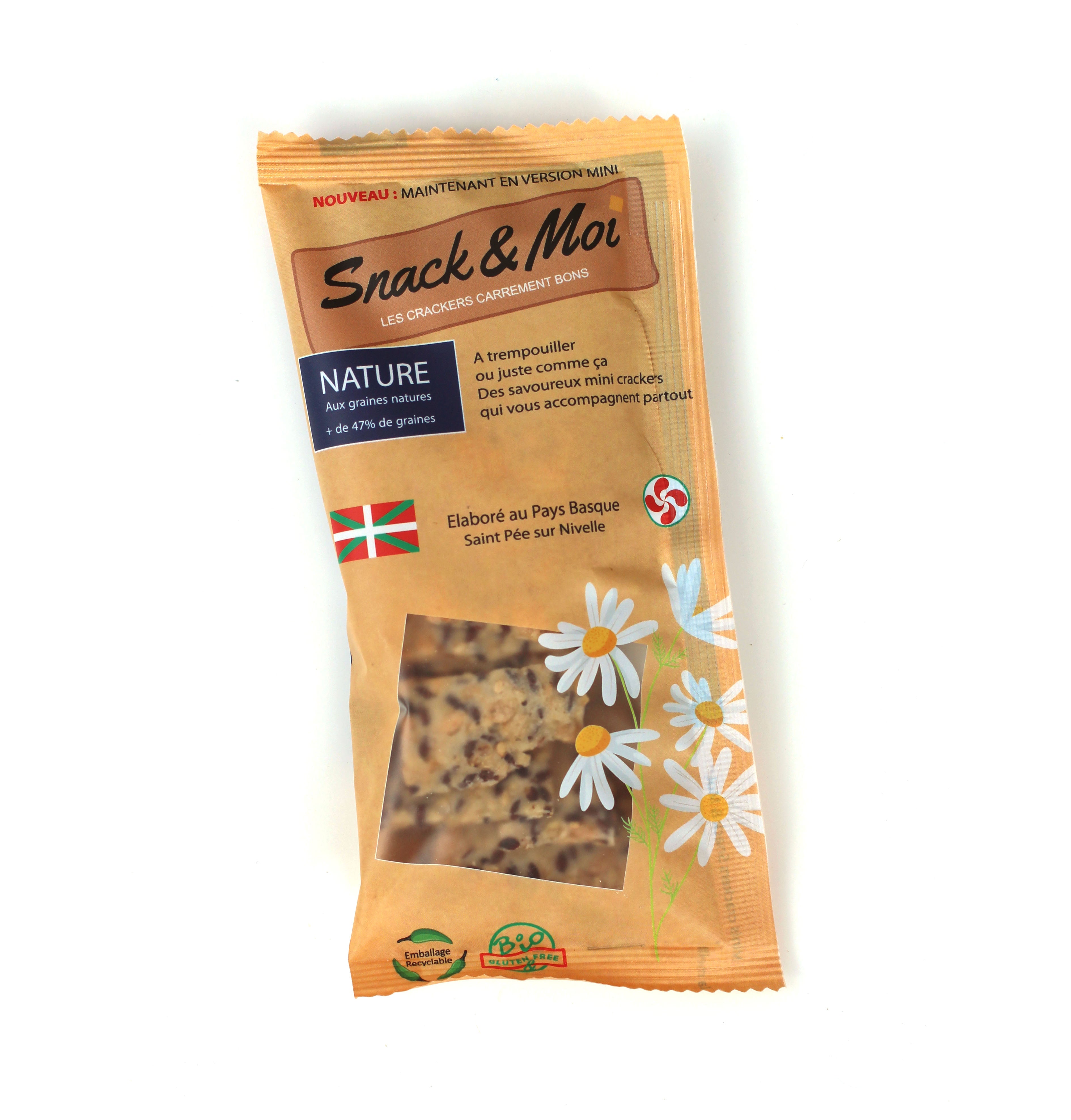 Mini crackers bio Nature 30 grs